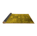 Sideview of Oriental Yellow Industrial Rug, urb1774yw