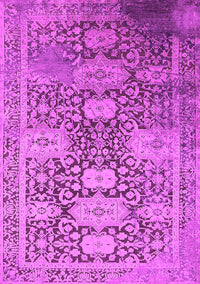 Oriental Pink Industrial Rug, urb1774pnk