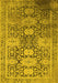 Oriental Yellow Industrial Rug, urb1774yw