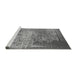 Sideview of Machine Washable Oriental Gray Industrial Rug, wshurb1775gry