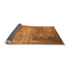 Sideview of Oriental Orange Industrial Rug, urb1775org