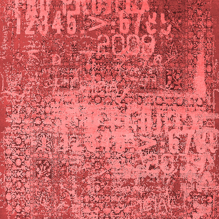 Oriental Red Industrial Area Rugs