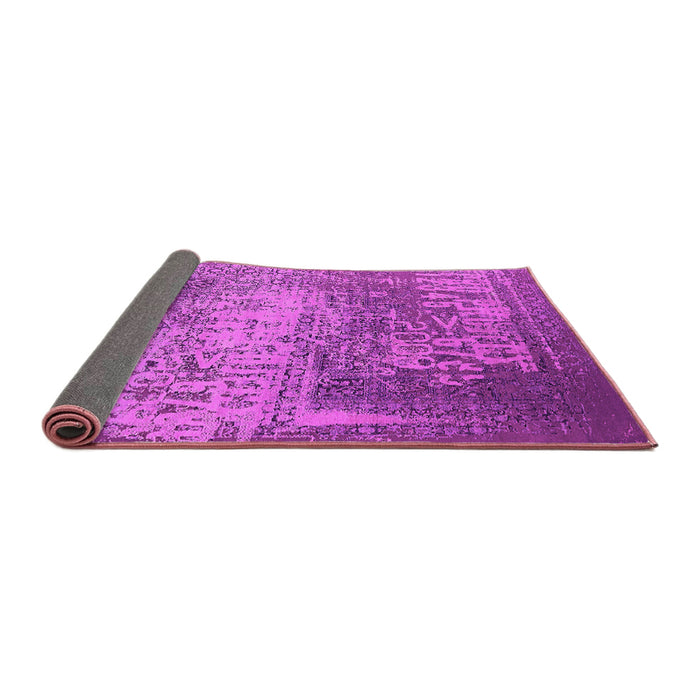 Sideview of Oriental Pink Industrial Rug, urb1775pnk
