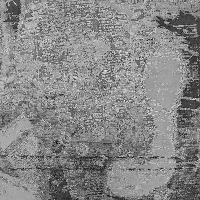 Oriental Gray Industrial Rug, urb1776gry