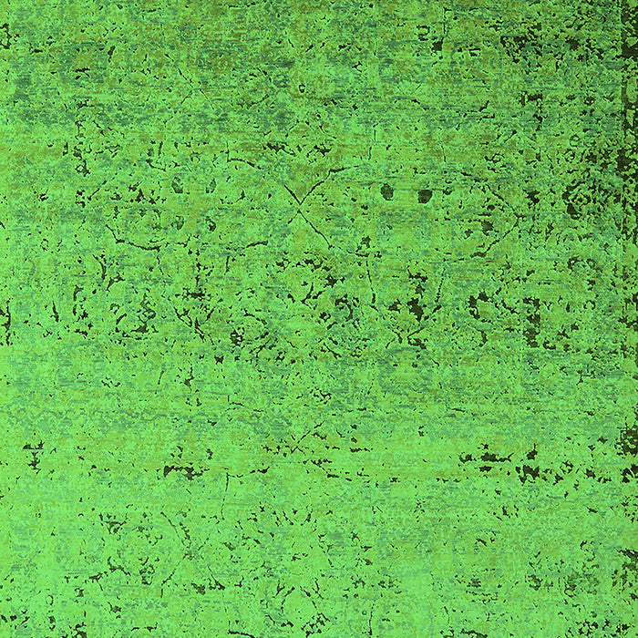 Oriental Green Industrial Rug, urb1777grn