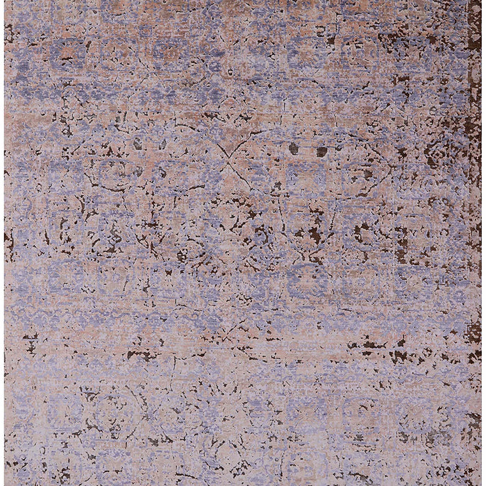 Machine Washable Industrial Modern Silver Pink Rug, wshurb1777