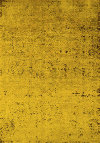 Oriental Yellow Industrial Rug, urb1777yw