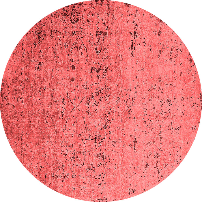 Machine Washable Oriental Red Industrial Rug, wshurb1777red