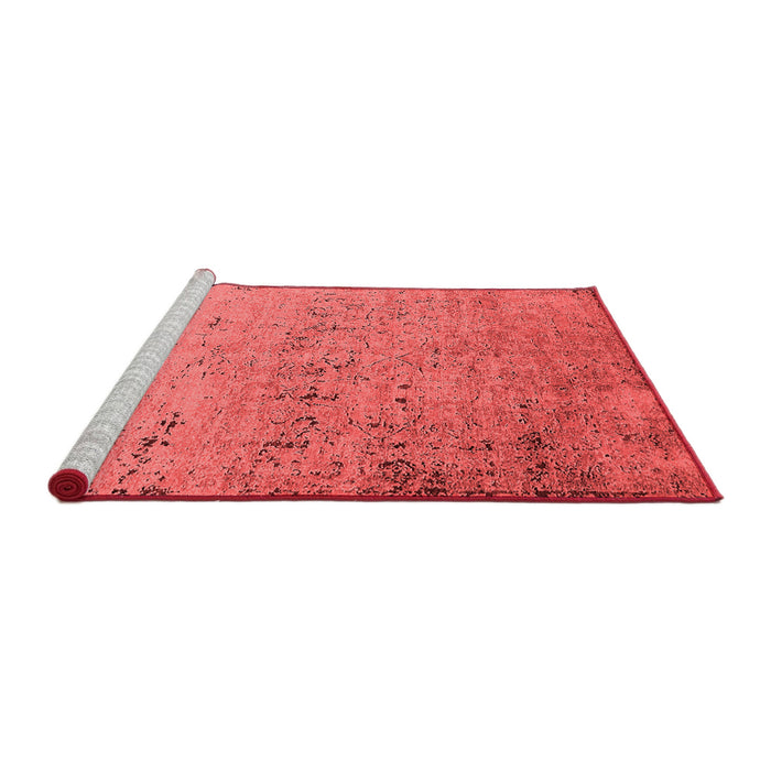 Industrial Red Washable Rugs