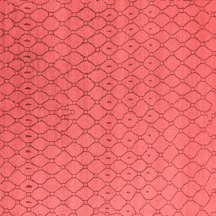 Machine Washable Oriental Red Industrial Rug, wshurb1778red