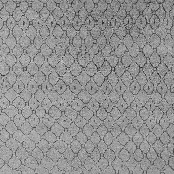 Square Oriental Gray Industrial Rug, urb1778gry