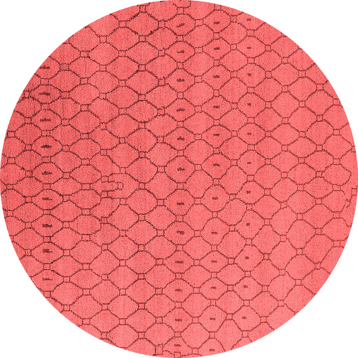 Machine Washable Oriental Red Industrial Rug, wshurb1778red