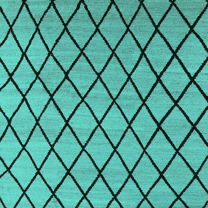 Oriental Turquoise Industrial Rug, urb1779turq