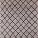 Square Machine Washable Industrial Modern Puce Purple Rug, wshurb1779