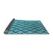 Sideview of Oriental Light Blue Industrial Rug, urb1779lblu