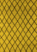 Machine Washable Oriental Yellow Industrial Rug, wshurb1779yw