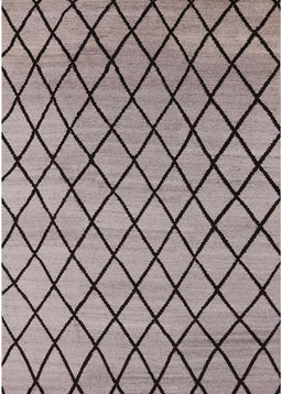 Machine Washable Industrial Modern Puce Purple Rug, wshurb1779