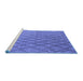 Sideview of Machine Washable Oriental Blue Industrial Rug, wshurb1780blu