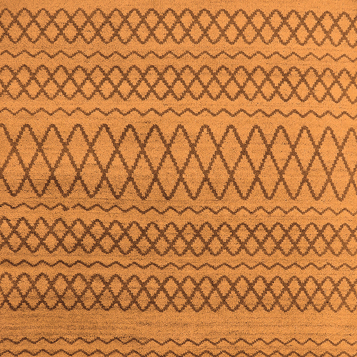 Machine Washable Oriental Orange Industrial Area Rugs, wshurb1781org