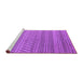 Sideview of Machine Washable Oriental Purple Industrial Area Rugs, wshurb1781pur