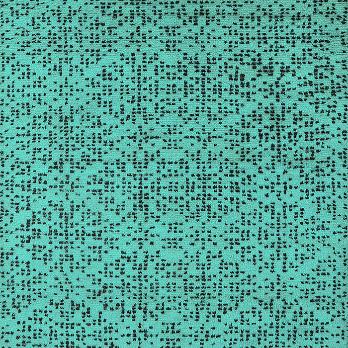 Machine Washable Oriental Turquoise Industrial Area Rugs, wshurb1782turq