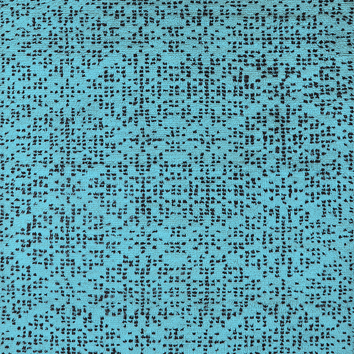 Machine Washable Oriental Light Blue Industrial Rug, wshurb1782lblu