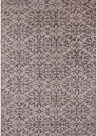 Machine Washable Industrial Modern Silver Pink Rug, wshurb1782