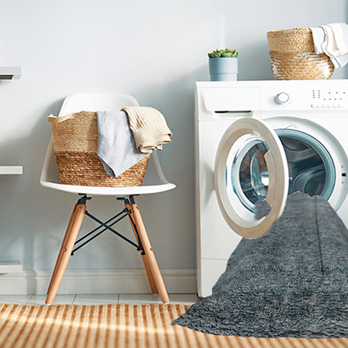 Machine Washable Industrial Modern Marble Blue Rug in a Washing Machine, wshurb1783