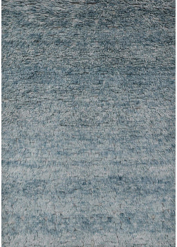 Machine Washable Industrial Modern Marble Blue Rug, wshurb1783