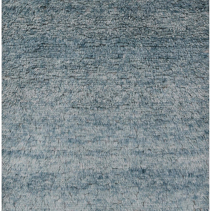 Machine Washable Industrial Modern Marble Blue Rug, wshurb1783