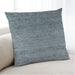 Lifestyle Image of Mid-Century Modern Urban Square Marble Blue Throw Pillow, 18 inch by 18 inch, pwurb1783