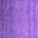 Square Oriental Purple Industrial Rug, urb1783pur