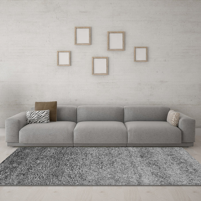 Machine Washable Oriental Gray Industrial Rug in a Living Room,, wshurb1783gry