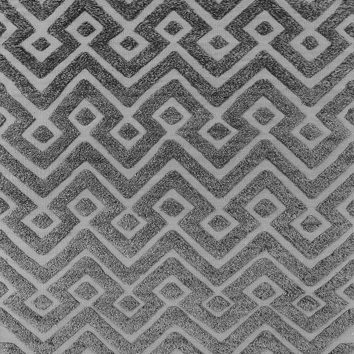 Square Oriental Gray Industrial Rug, urb1784gry