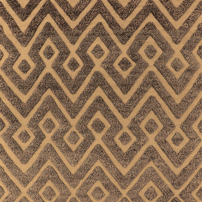 Machine Washable Oriental Brown Industrial Rug, wshurb1784brn