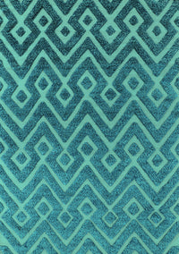 Oriental Turquoise Industrial Rug, urb1784turq