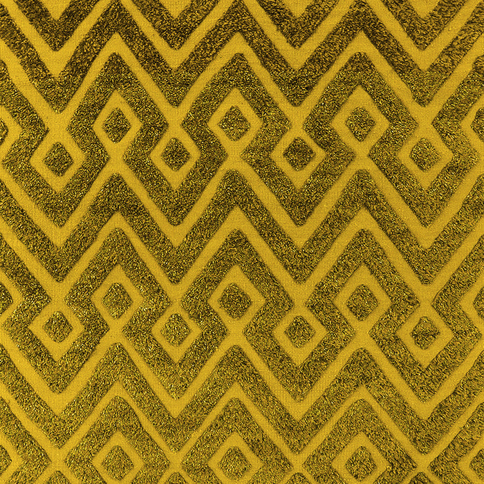 Machine Washable Oriental Yellow Industrial Rug, wshurb1784yw