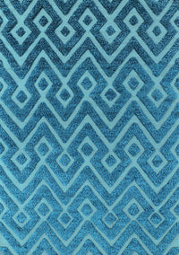 Oriental Light Blue Industrial Rug, urb1784lblu