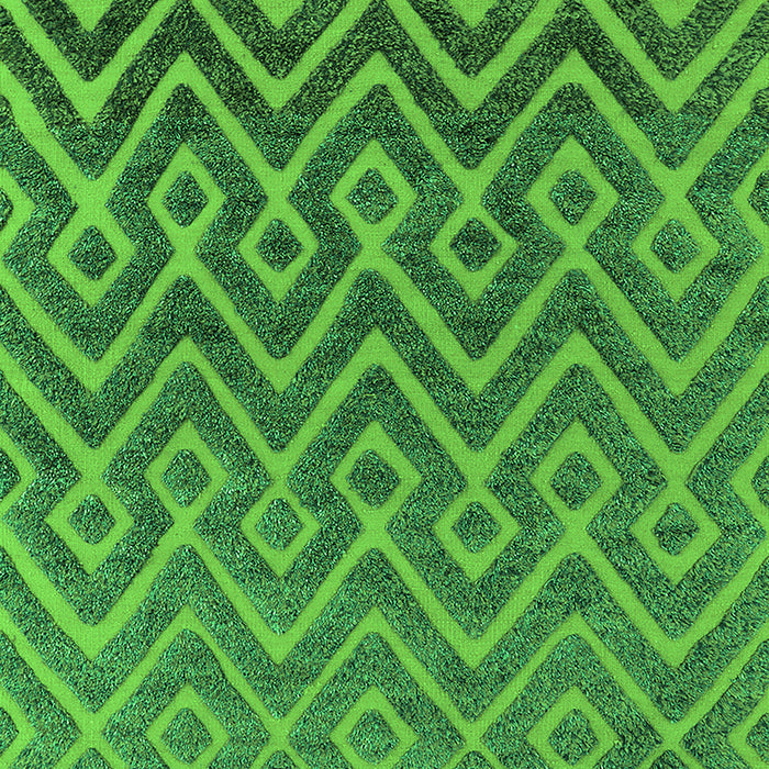 Machine Washable Oriental Green Industrial Area Rugs, wshurb1784grn