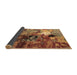 Sideview of Oriental Brown Industrial Rug, urb1785brn