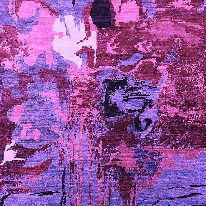 Oriental Purple Industrial Rug, urb1785pur