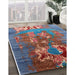 Machine Washable Industrial Modern Columbia Blue Rug in a Family Room, wshurb1786