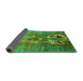 Sideview of Oriental Green Industrial Rug, urb1786grn