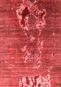 Oriental Red Industrial Rug, urb1786red