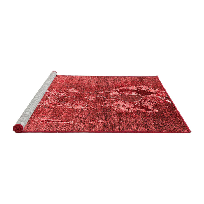 Industrial Red Washable Rugs
