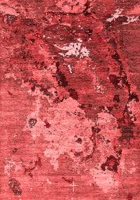 Oriental Red Industrial Rug, urb1787red