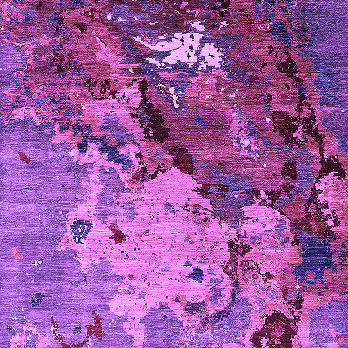 Machine Washable Oriental Purple Industrial Area Rugs, wshurb1787pur