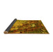 Sideview of Oriental Yellow Industrial Rug, urb1787yw