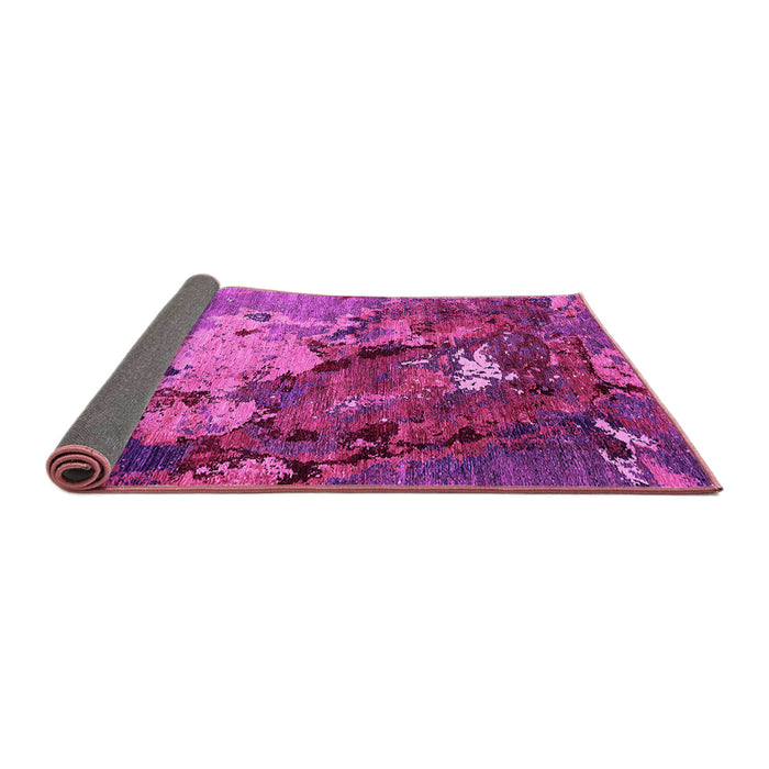 Sideview of Oriental Pink Industrial Rug, urb1787pnk