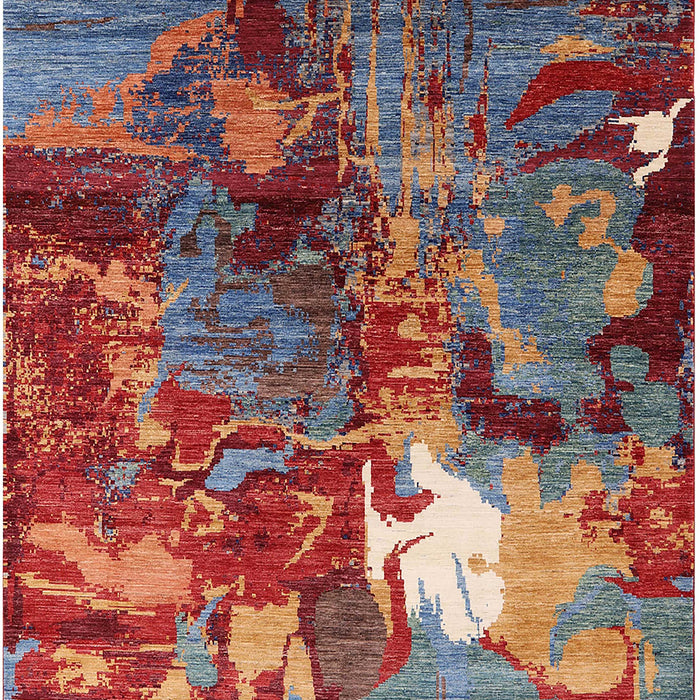 Machine Washable Industrial Modern Gunmetal Gray Rug, wshurb1788